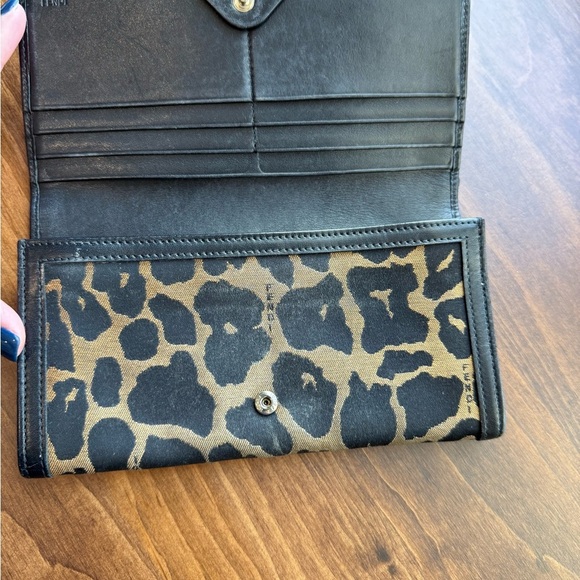 Fendi Animal Print Long Wallet - Picture 7 of 11